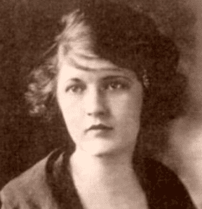 A picture of Zelda Fitzgerald.