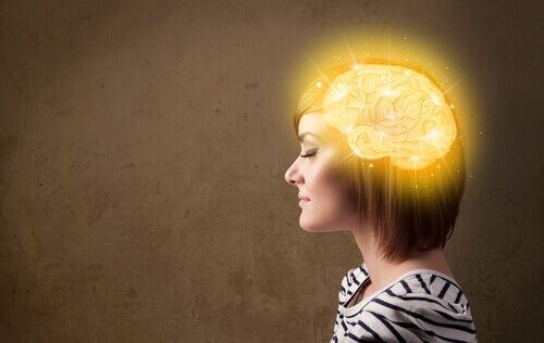 A woman with an enlightened brain.