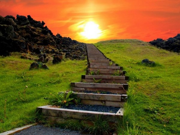 A stairway.