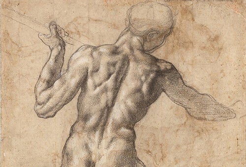 A sketch by Michelangelo.