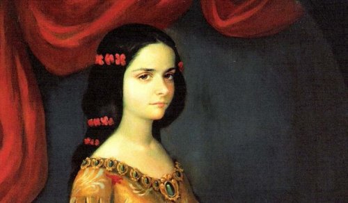 A young Juana de Asbaje.