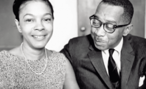 Clark and his wife.