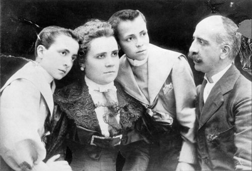 Dolores Aleu Riera and her peers.