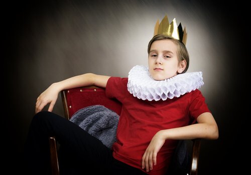 A boy king.