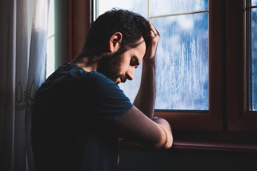 A man overcoming guilt.