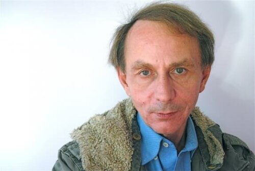 A picture of Michel Houellebecq.
