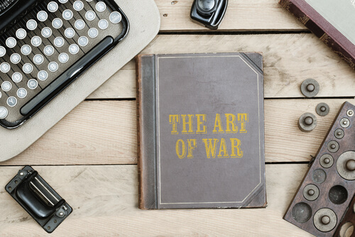 The Art of War book.