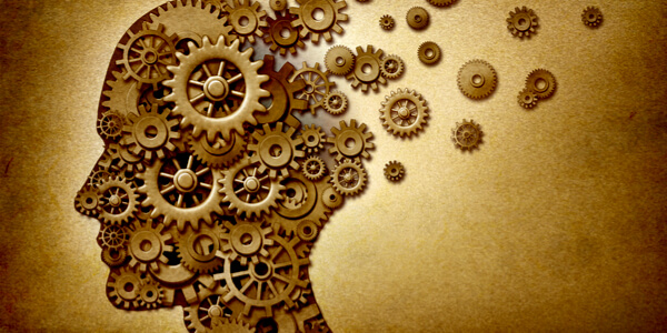 Some cogs in a head.