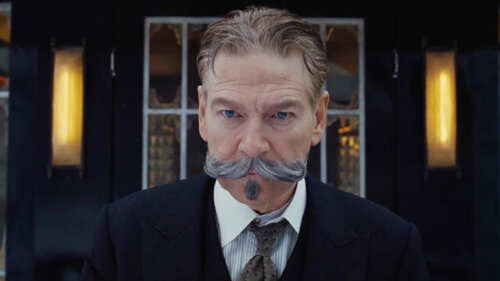 Kenneth Branagh i Mordet på Orientekspressen.