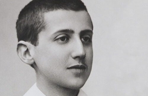 Marcel Proust as a child.