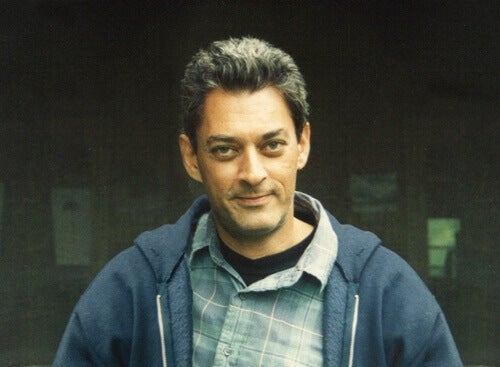 A young Paul Auster.