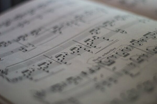 Sheet music.
