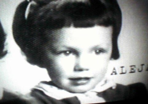 Alejandra Pizarnik as a child.
