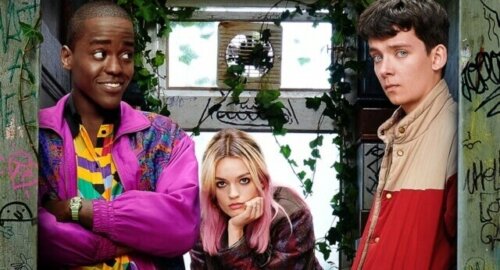 Three teenagers posing for the camera.