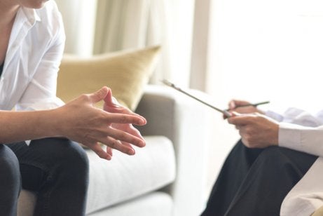 Psychotherapists doing psychotherapy supervision.