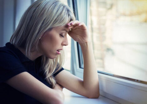 A woman wondering what will happen when quarantine ends.