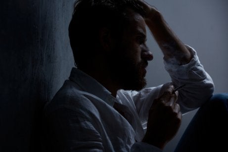 An anxious man.