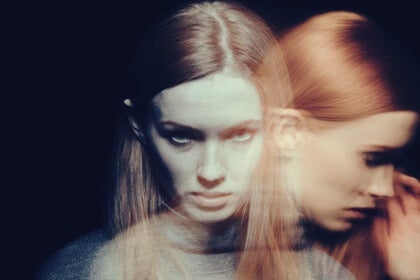 An angry woman.