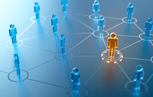 A network of people.