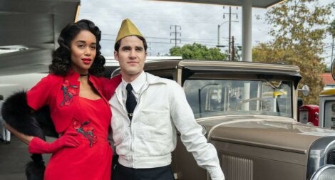 A couple in Hollywood.