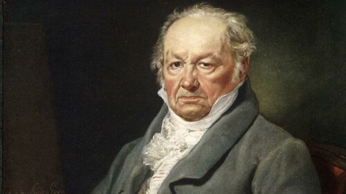 A portrait of Francisco de Goya.