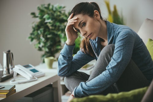 A woman worried about her family history.
