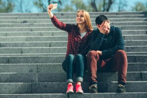 The Pathological Distance Between How We Feel and What We Share on Social Media