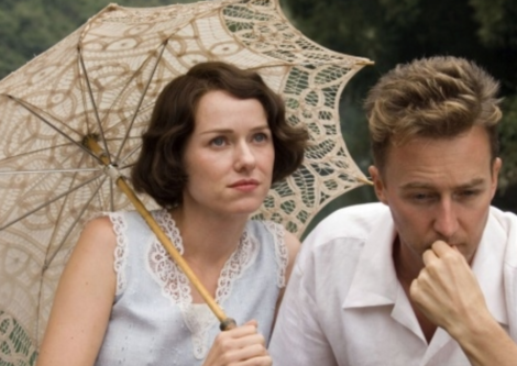 Naomi Watts and Edward Norton.