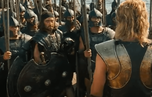 Achilles in the Trojan war.