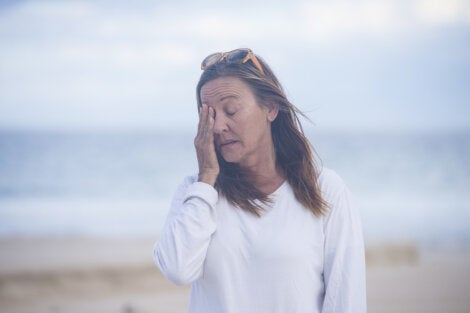 A woman asking why menopause affects your mood.