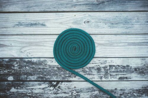 A long rope.