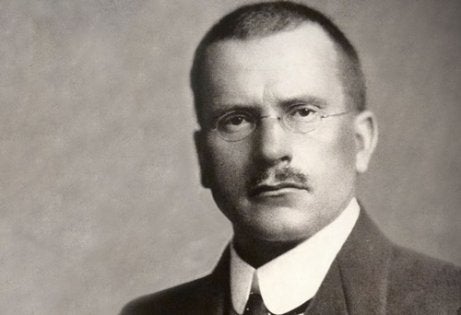 A young picture of Carl Jung.