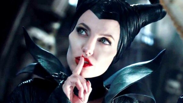 A scene with Maleficent.