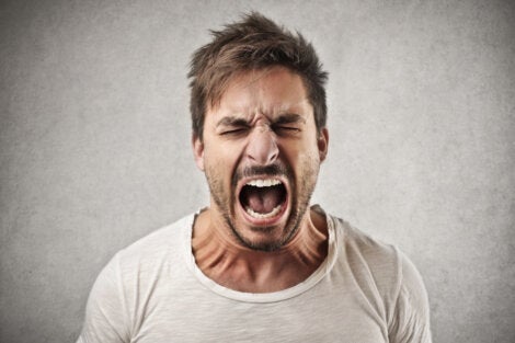 A yelling guy with an impulse control disorder.