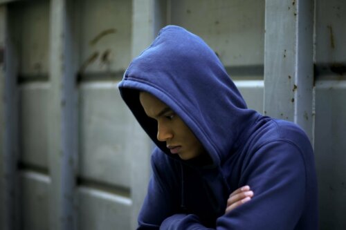 A man thinking about anomie.