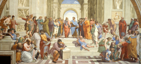 The Athens School by Raphael Sanzio.