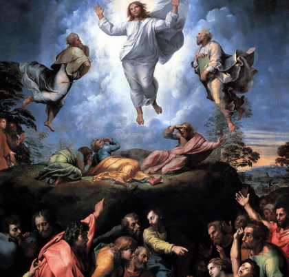 The Transfiguration by Raphael Sanzio.