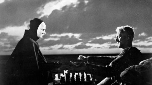 A scene from a movie.