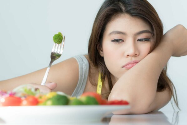 A teenager with food phobias.
