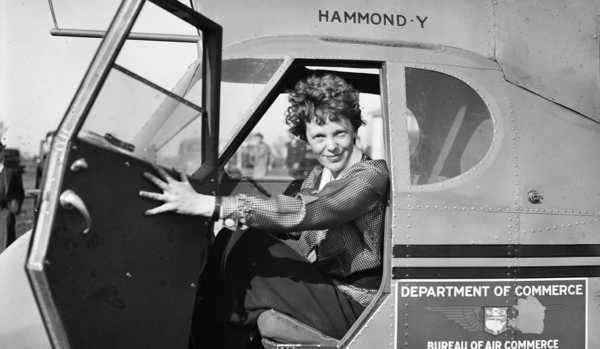 Amelia Earhart.