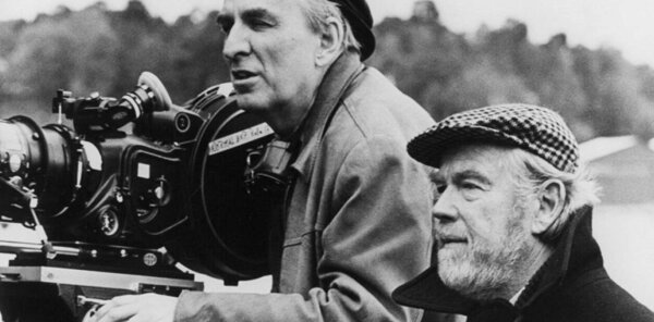 An older Ingmar Bergman.