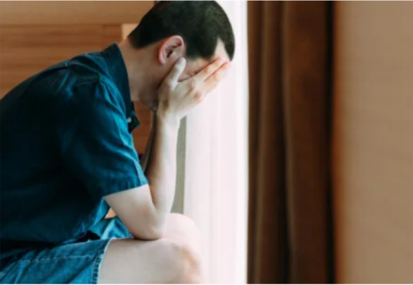 A man worried due to compulsive masturbation.