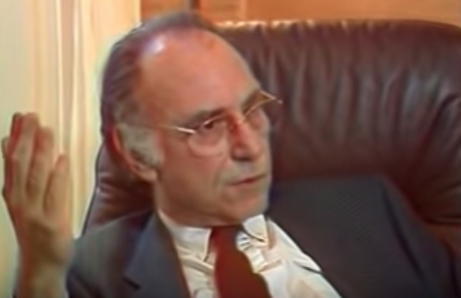 André Green giving an interview.