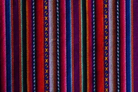 A piece of woven fabric.
