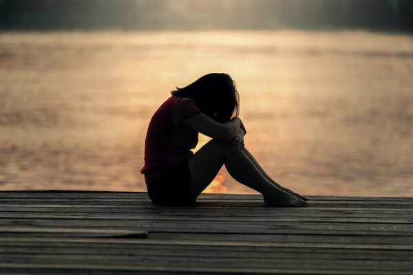 A person at a dock.