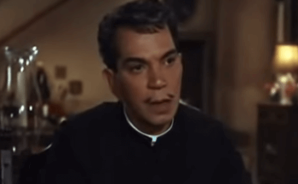 Cantinflas in a film.