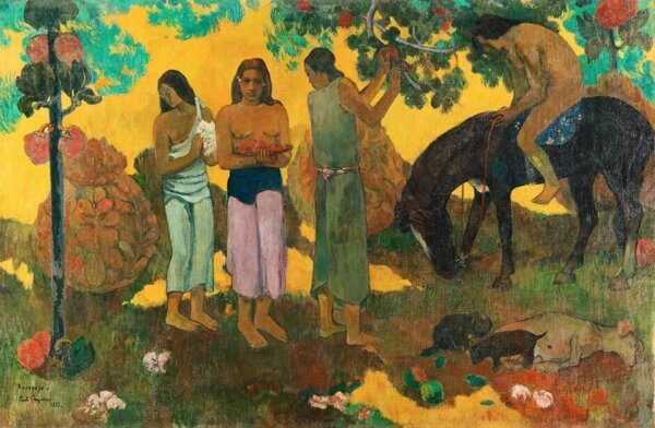 Paul Gaughin Harvest.