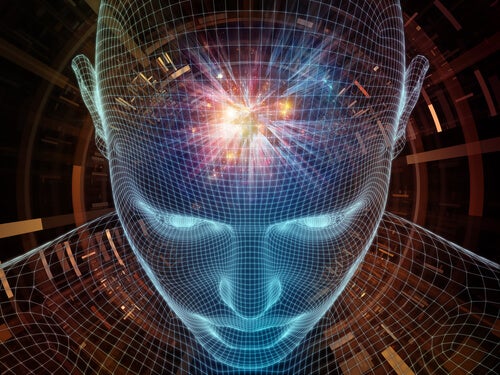 A person with light in their mind.