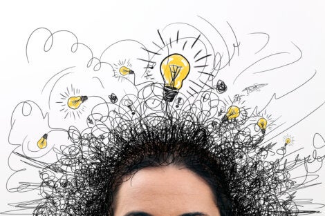 A person having many ideas at once.