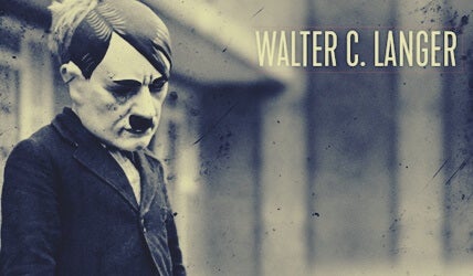 Psychoanalyst Walter C. Langer and the Mental Study of Hitler